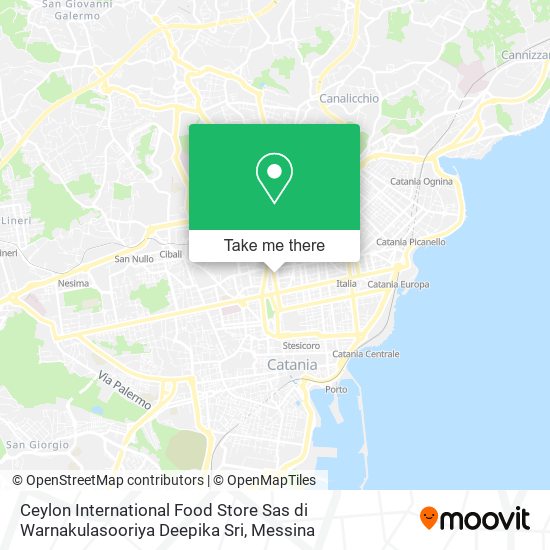 Ceylon International Food Store Sas di Warnakulasooriya Deepika Sri map