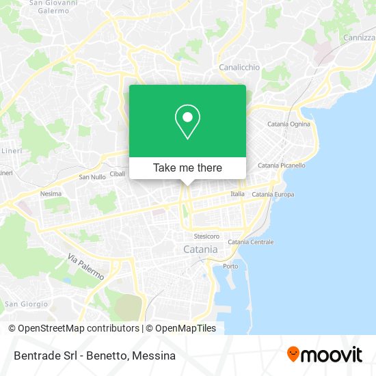 Bentrade Srl - Benetto map