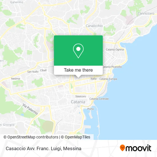 Casaccio Avv. Franc. Luigi map