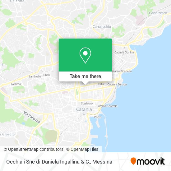 Occhiali Snc di Daniela Ingallina & C. map