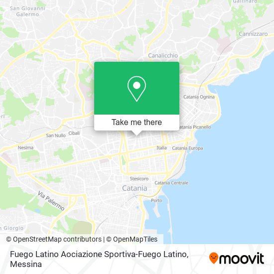 Fuego Latino Aociazione Sportiva-Fuego Latino map