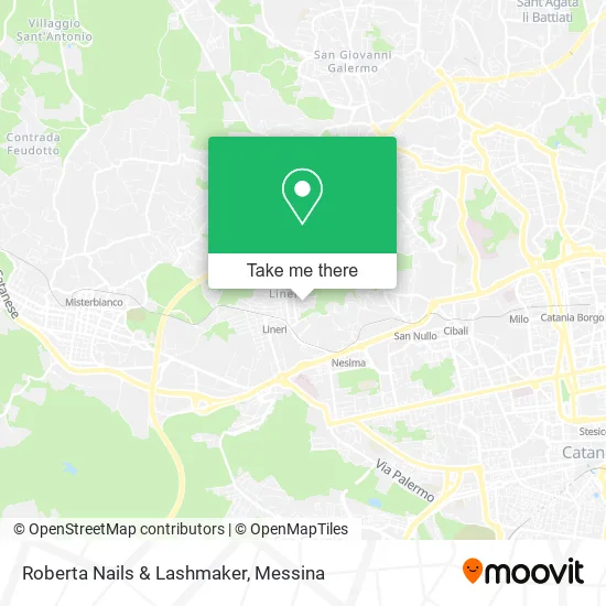 Roberta Nails & Lashmaker map