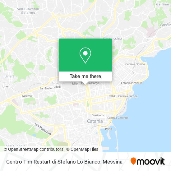 Centro Tim Restart di Stefano Lo Bianco map