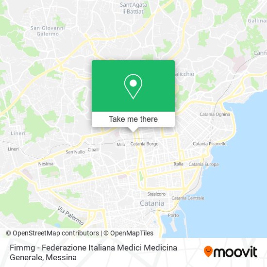 Fimmg - Federazione Italiana Medici Medicina Generale map