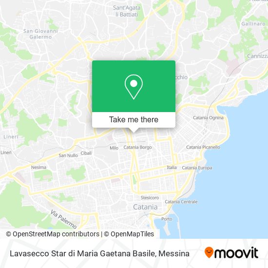 Lavasecco Star di Maria Gaetana Basile map