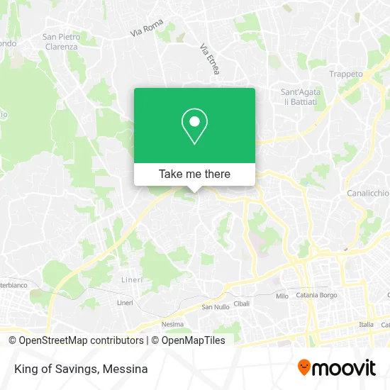 King of Savings map