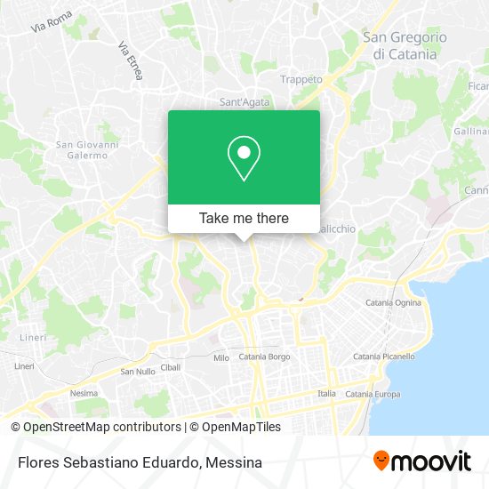 Flores Sebastiano Eduardo map