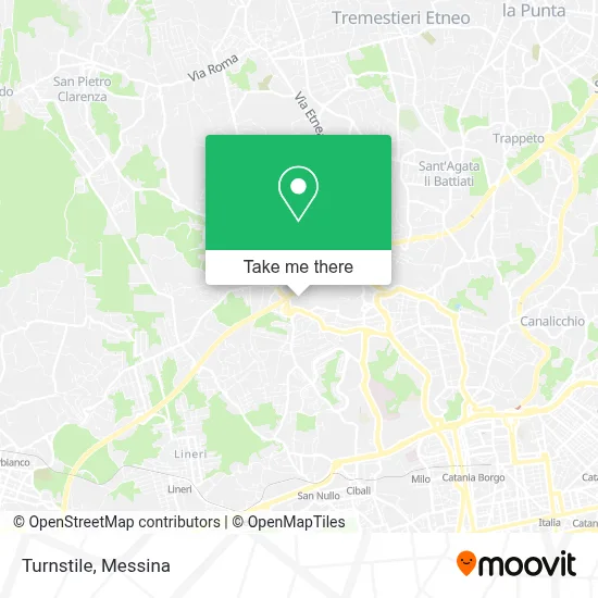 Turnstile map