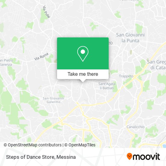 Steps of Dance Store map