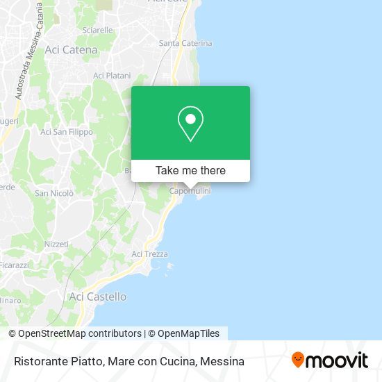 Ristorante Piatto, Mare con Cucina map