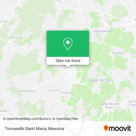 Tomasello Santi Maria map