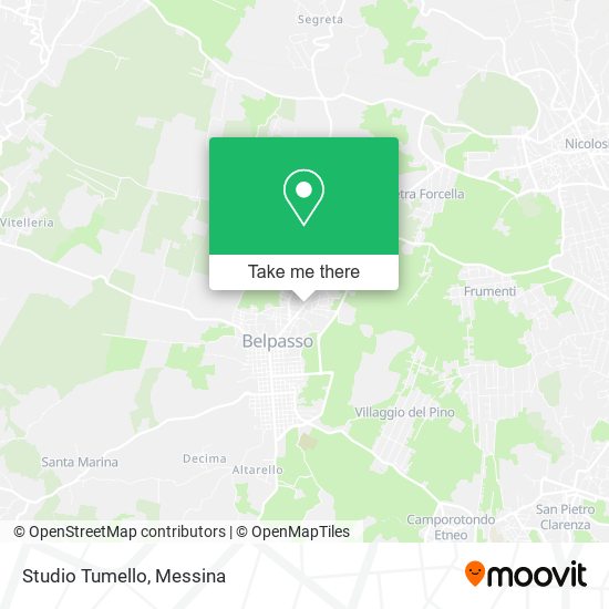 Studio Tumello map