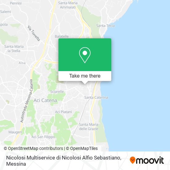 Nicolosi Multiservice di Nicolosi Alfio Sebastiano map
