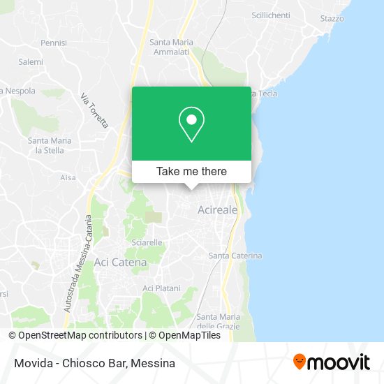 Movida - Chiosco Bar map