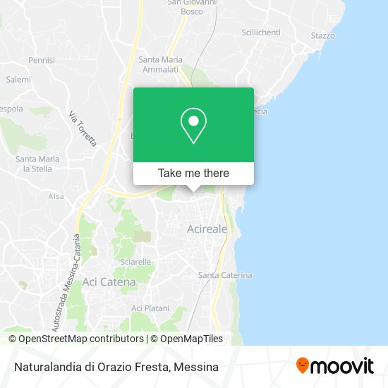 Naturalandia di Orazio Fresta map