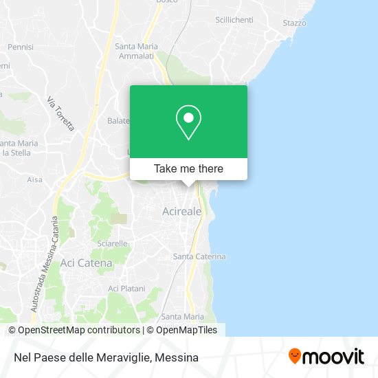 Nel Paese delle Meraviglie map