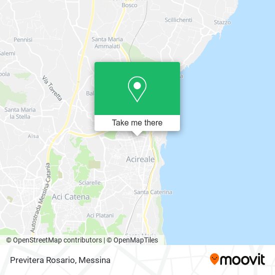 Previtera Rosario map