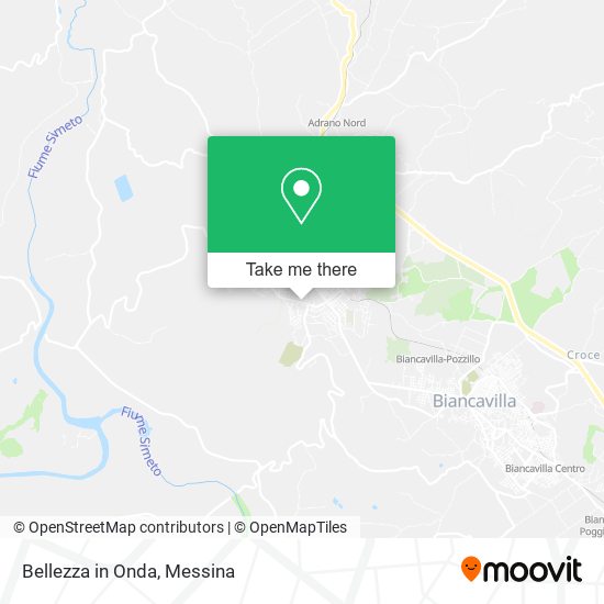 Bellezza in Onda map