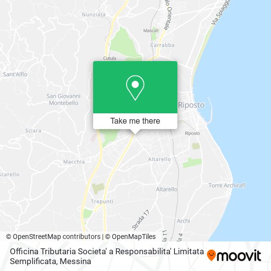 Officina Tributaria Societa' a Responsabilita' Limitata Semplificata map