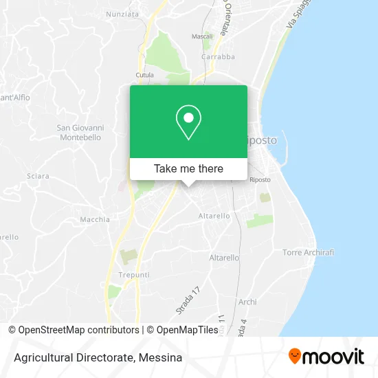 Agricultural Directorate map