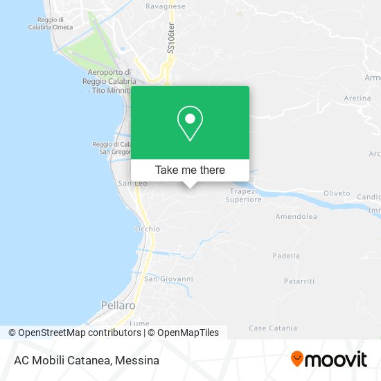 AC Mobili Catanea map