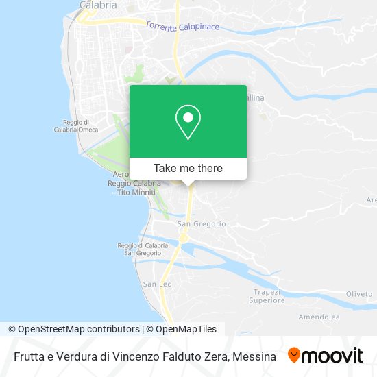Frutta e Verdura di Vincenzo Falduto Zera map