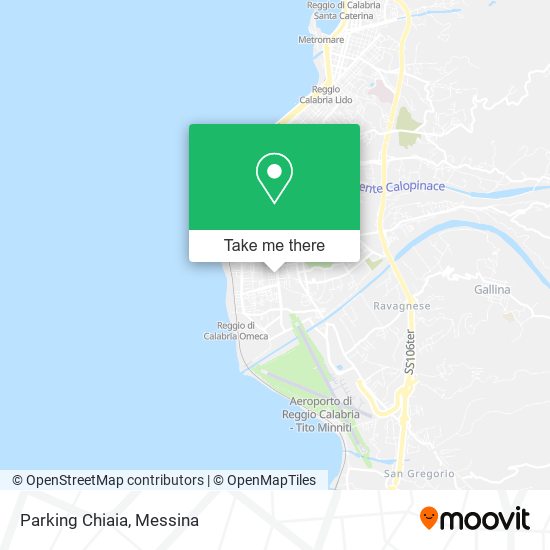 Parking Chiaia map
