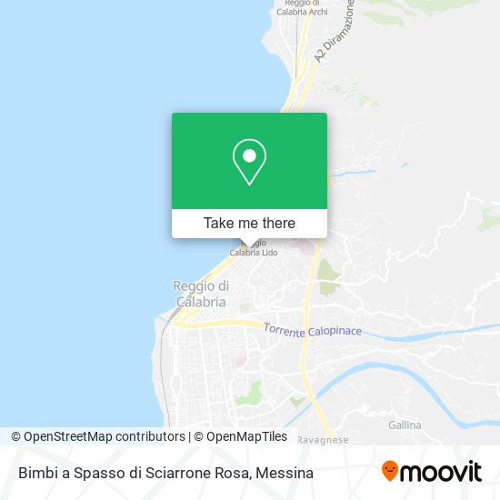 Bimbi a Spasso di Sciarrone Rosa map