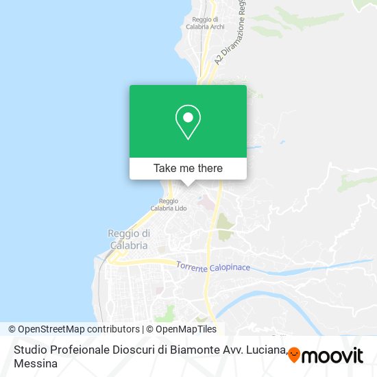 Studio Profeionale Dioscuri di Biamonte Avv. Luciana map