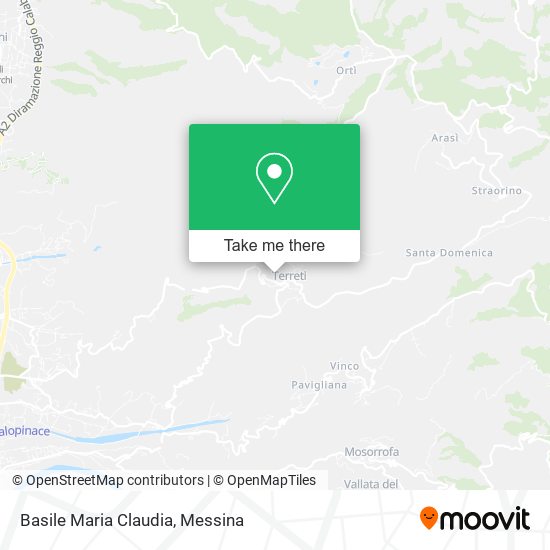 Basile Maria Claudia map