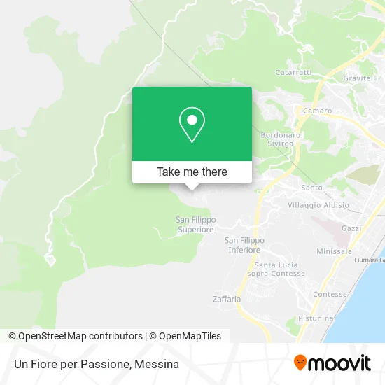 Un Fiore per Passione map