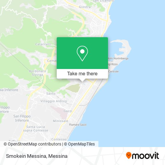 Smokein Messina map