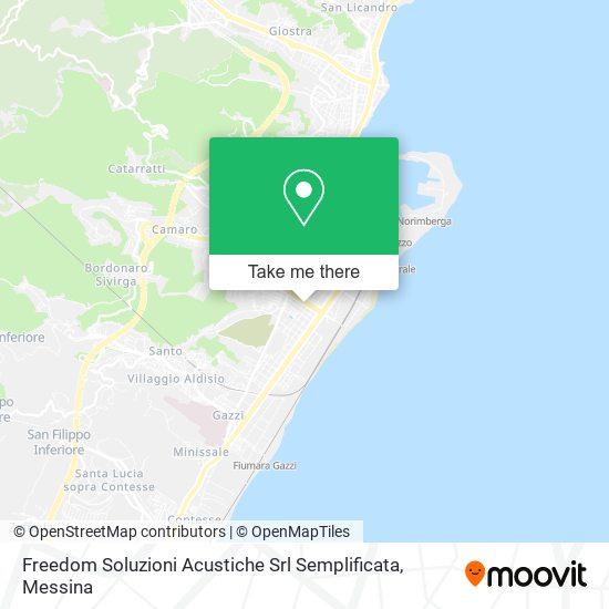 Freedom Soluzioni Acustiche Srl Semplificata map