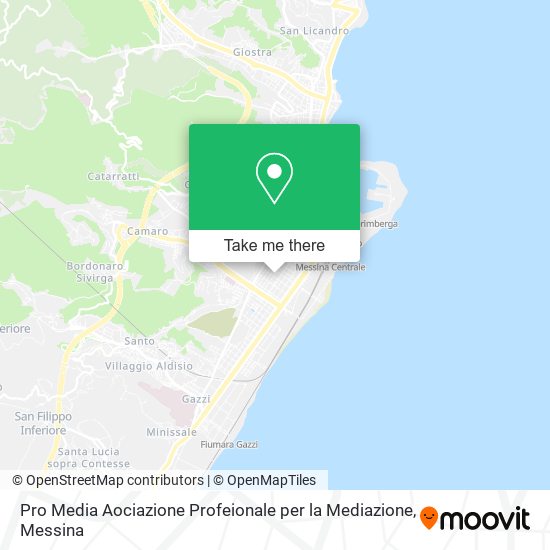 Pro Media Aociazione Profeionale per la Mediazione map