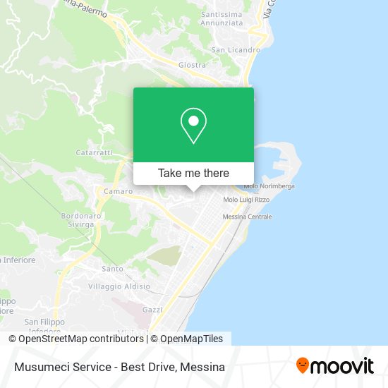 Musumeci Service - Best Drive map