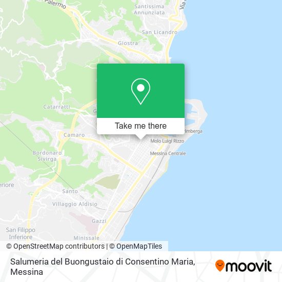 Salumeria del Buongustaio di Consentino Maria map