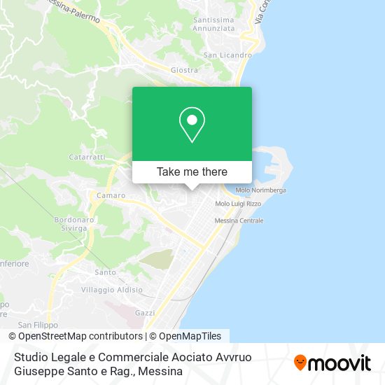 Studio Legale e Commerciale Aociato Avvruo Giuseppe Santo e Rag. map