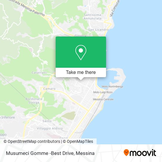 Musumeci Gomme -Best Drive map