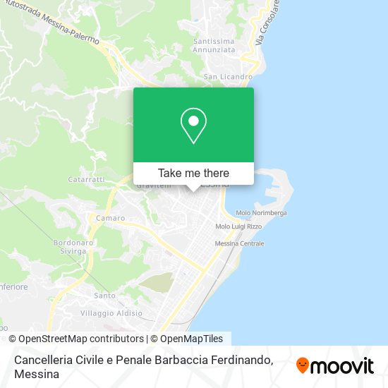 Cancelleria Civile e Penale Barbaccia Ferdinando map