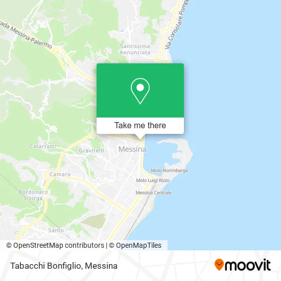 Bonfiglio Tobacco Shop map