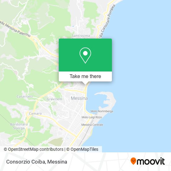 Consorzio Coiba map