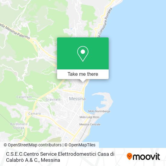 C.S.E.C.Centro Service Elettrodomestici Casa di Calabrò A.& C. map