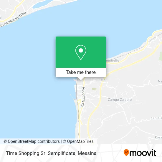 Time Shopping Srl Simplified map