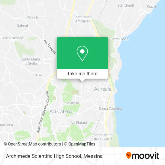 Archimede Scientific High School map