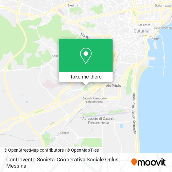 Controvento Societa' Cooperativa Sociale Onlus map