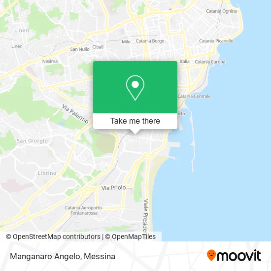 Angelo Manganaro map