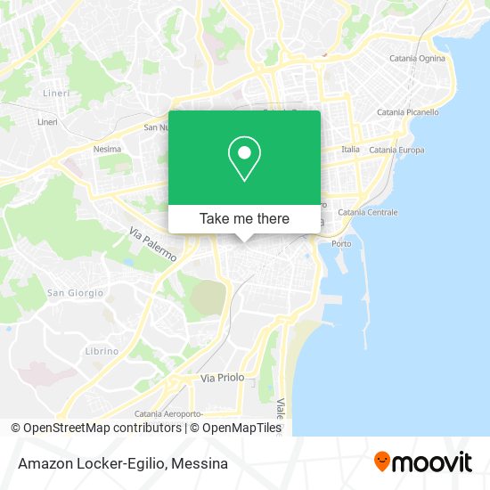 Amazon Locker-Egilio map