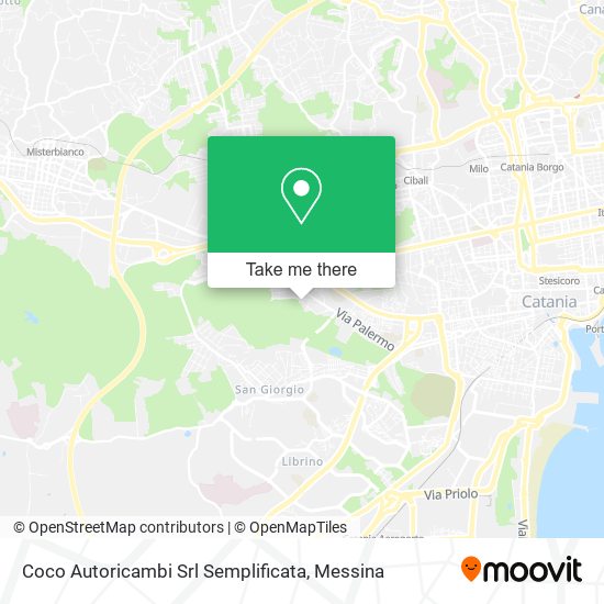 Coco Autoricambi Srl Semplificata map