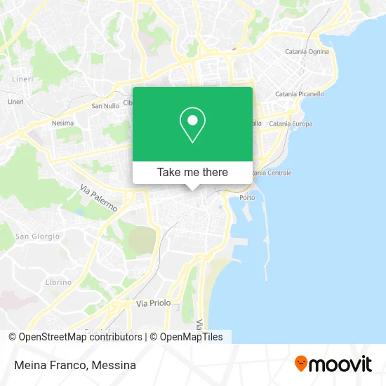 Meina Franco map