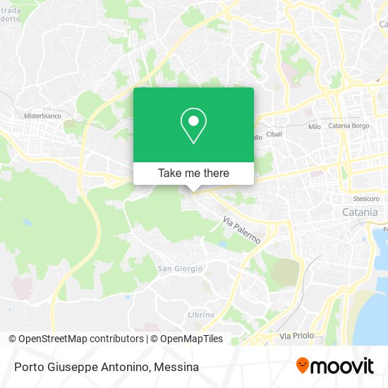 Porto Giuseppe Antonino map